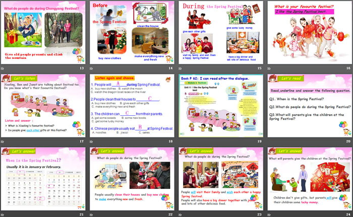 图片[3]-《I like the Spring Festival best》PPT-第一PPT