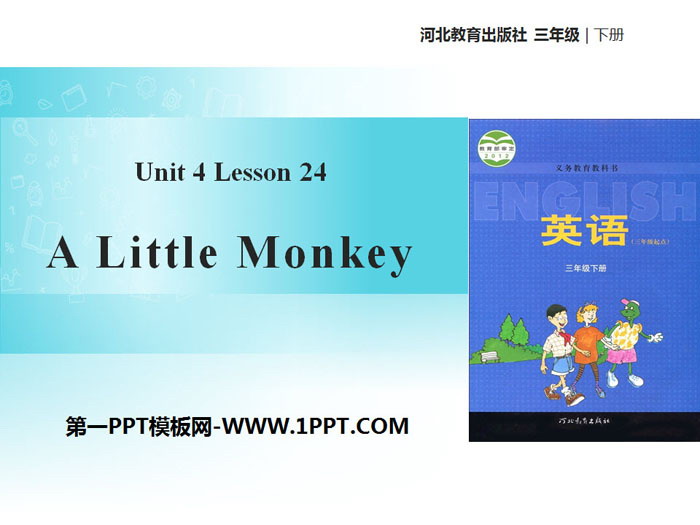 图片[1]-《A little monkey》Food and Restaurants PPT-第一PPT