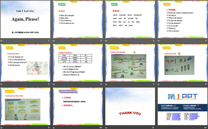 图片[2]-《Again,Please!》Let’s Go! PPT-第一PPT