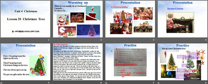 图片[2]-《Chritmas Tree》Christmas PPT课件-第一PPT