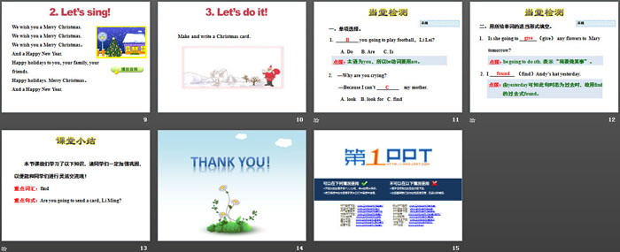 图片[3]-《Christmas Cards》Christmas PPT教学课件-第一PPT