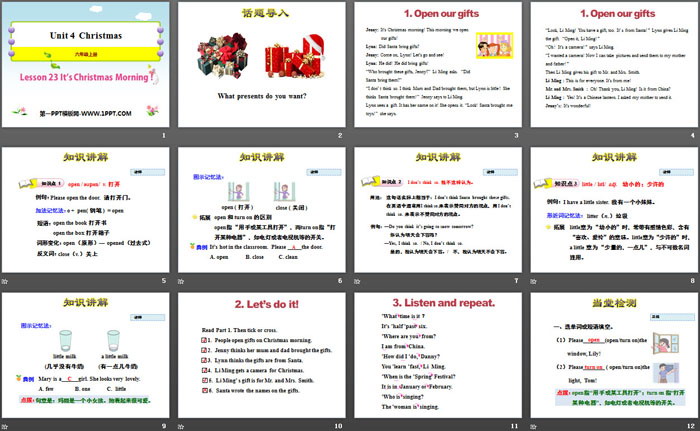 图片[2]-《It’s christmas Morning!》Christmas PPT教学课件-第一PPT