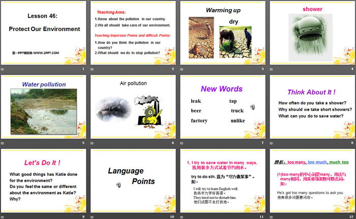 图片[2]-《Protect Our Environment》Save Our World! PPT课件-第一PPT