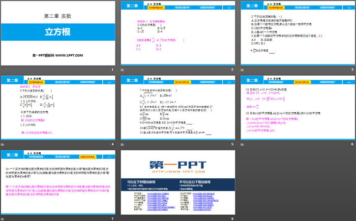 图片[2]-《立方根》实数PPT免费课件-第一PPT