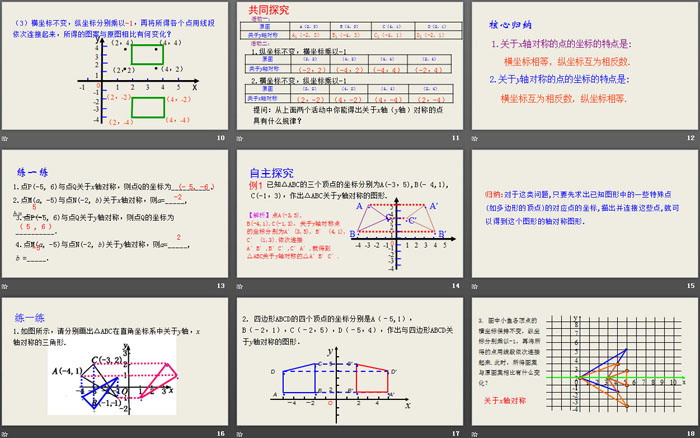图片[3]-《轴对称与坐标变化》位置与坐标PPT-第一PPT