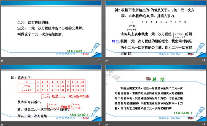 图片[5]-《二元一次方程》二元一次方程组PPT(第2课时)-第一PPT