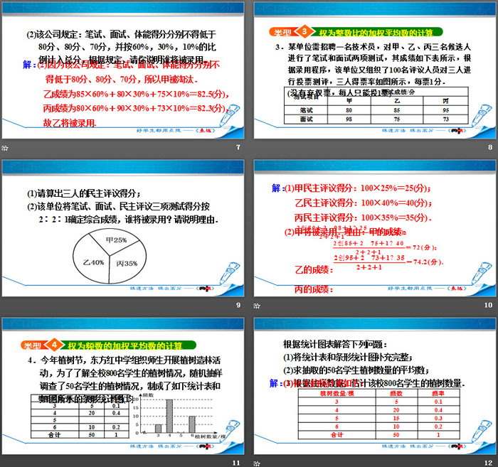 图片[3]-《平均数》数据的分析PPT下载(第2课时)-第一PPT