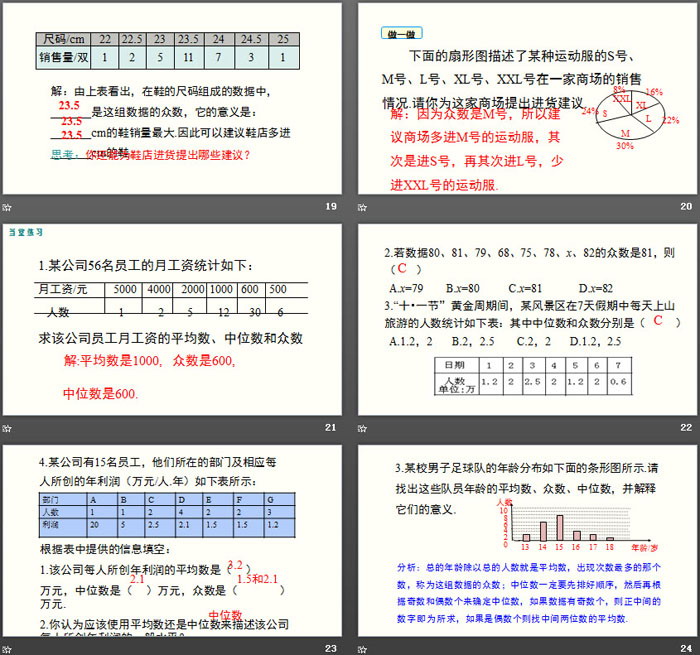 图片[5]-《中位数与众数》数据的分析PPT-第一PPT