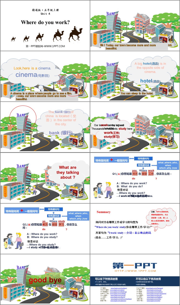 图片[2]-《Where do you work?》PPT精品课件-第一PPT