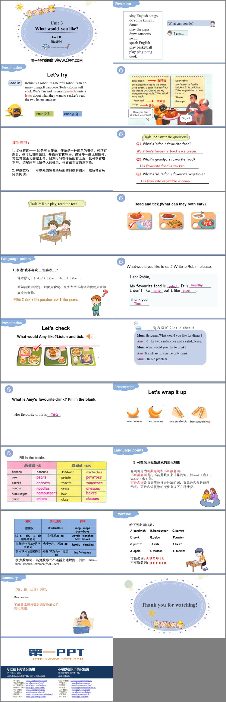 图片[2]-《What would you like?》PartB PPT课件(第3课时)-第一PPT