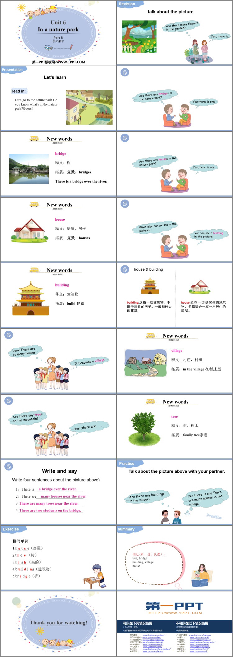 图片[2]-《In a nature park》PartB PPT课件(第2课时)-第一PPT