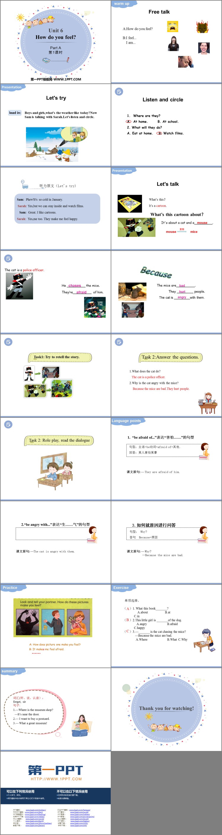 图片[2]-《How do you feel?》PartA PPT(第1课时)-第一PPT