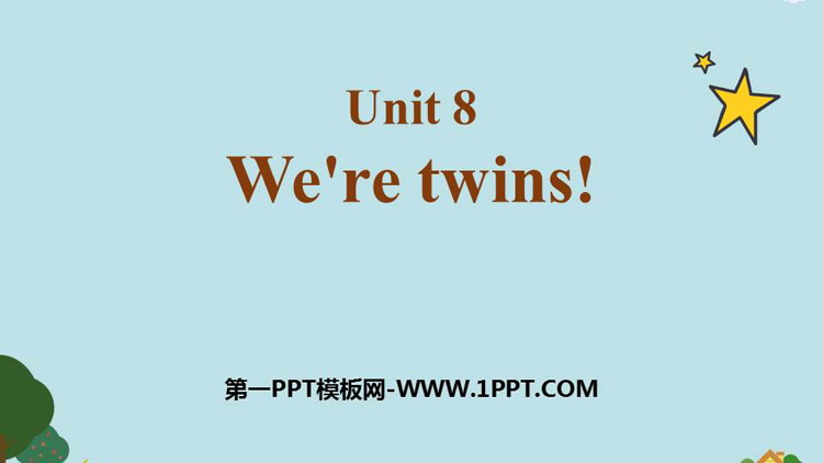 图片[1]-《We’re twins》PPT课件-第一PPT
