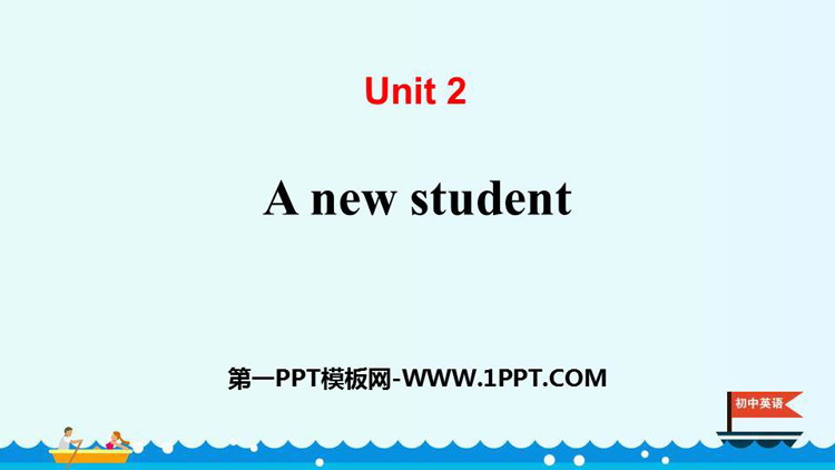 图片[1]-《A new student》PPT下载-第一PPT