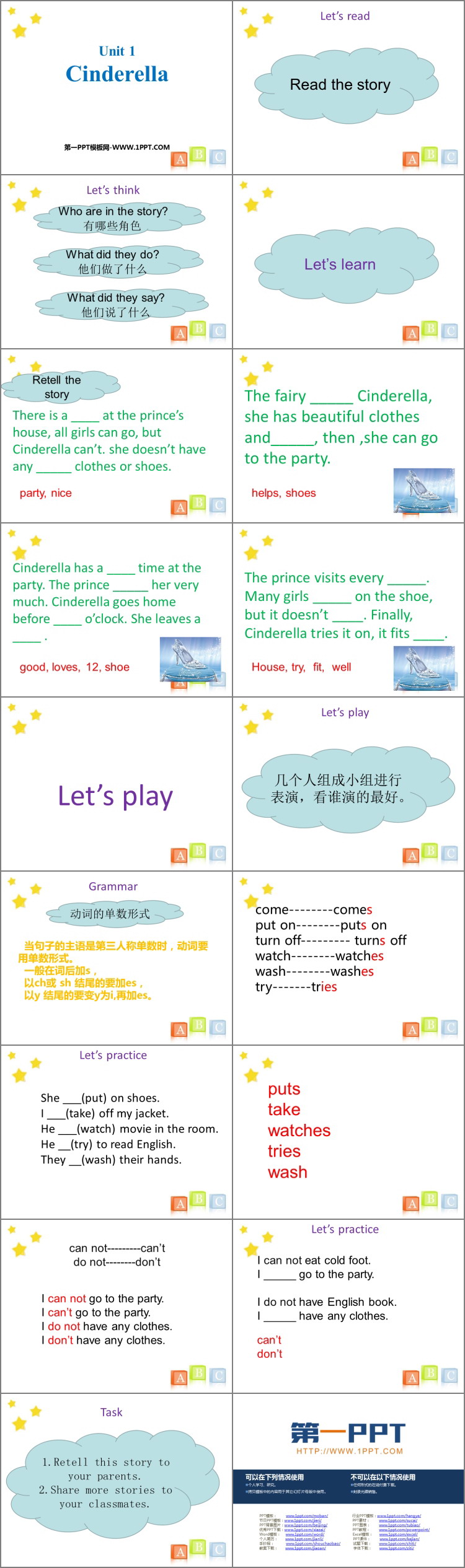图片[2]-《Cinderella》PPT下载-第一PPT