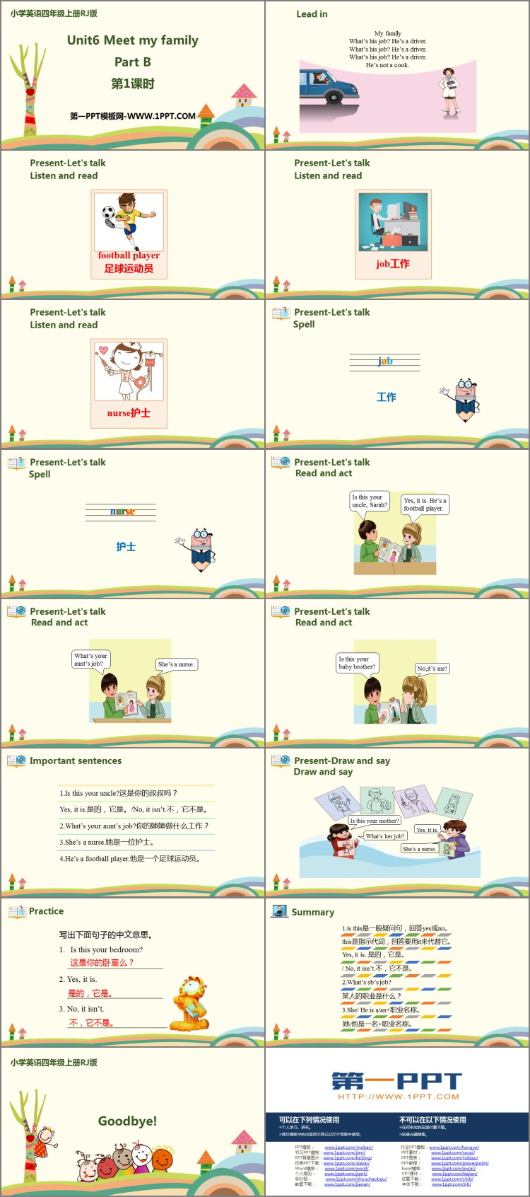 图片[2]-《Meet my family!》Part B PPT下载(第1课时)-第一PPT