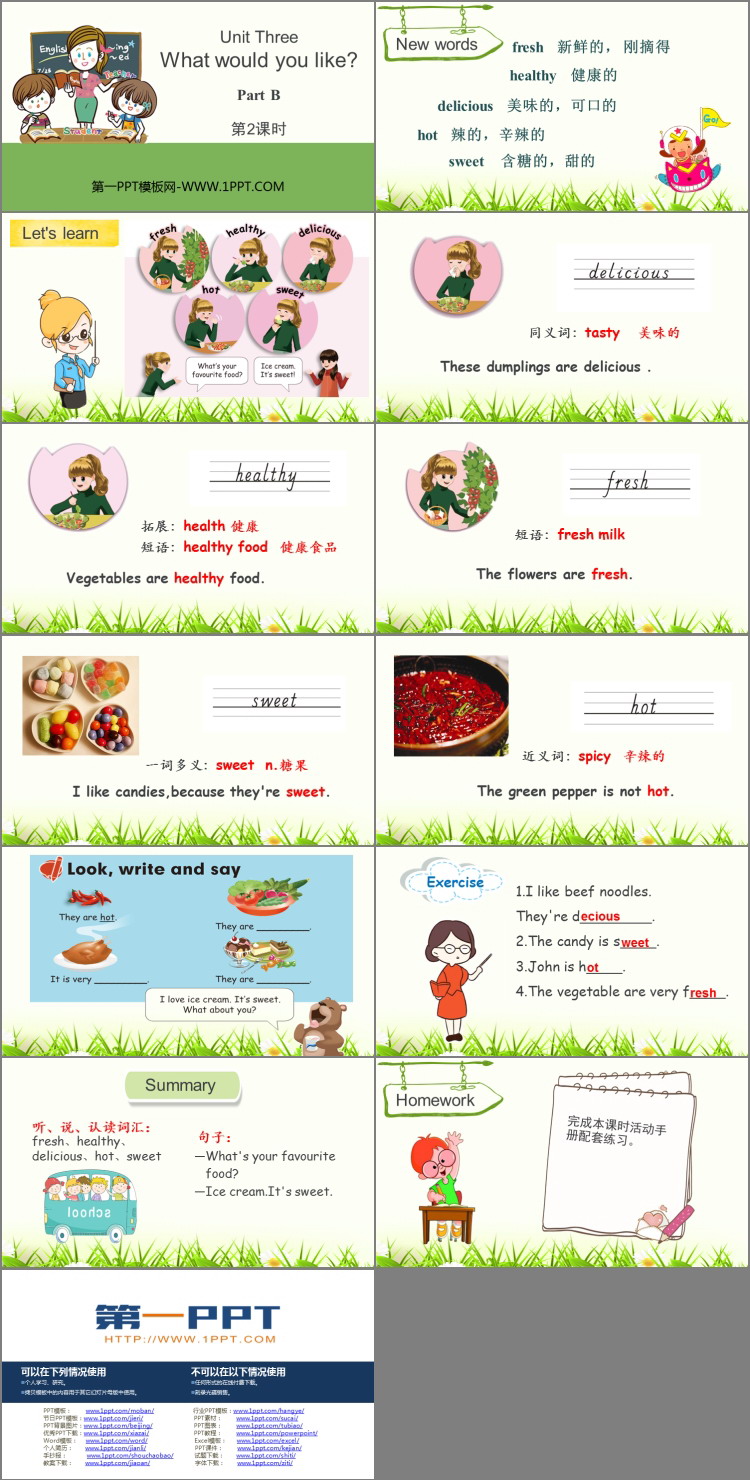 图片[2]-《What would you like?》PartB PPT下载(第2课时)-第一PPT