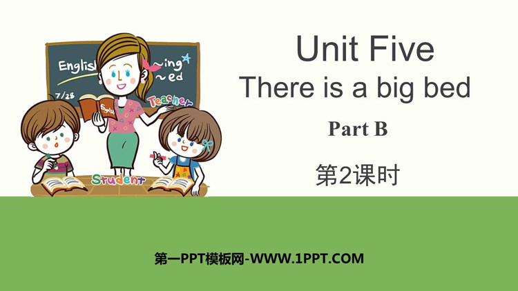 图片[1]-《There is a big bed》PartB PPT下载(第2课时)-第一PPT