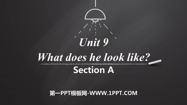 图片[1]-《What does he look like?》SectionA PPT下载-第一PPT