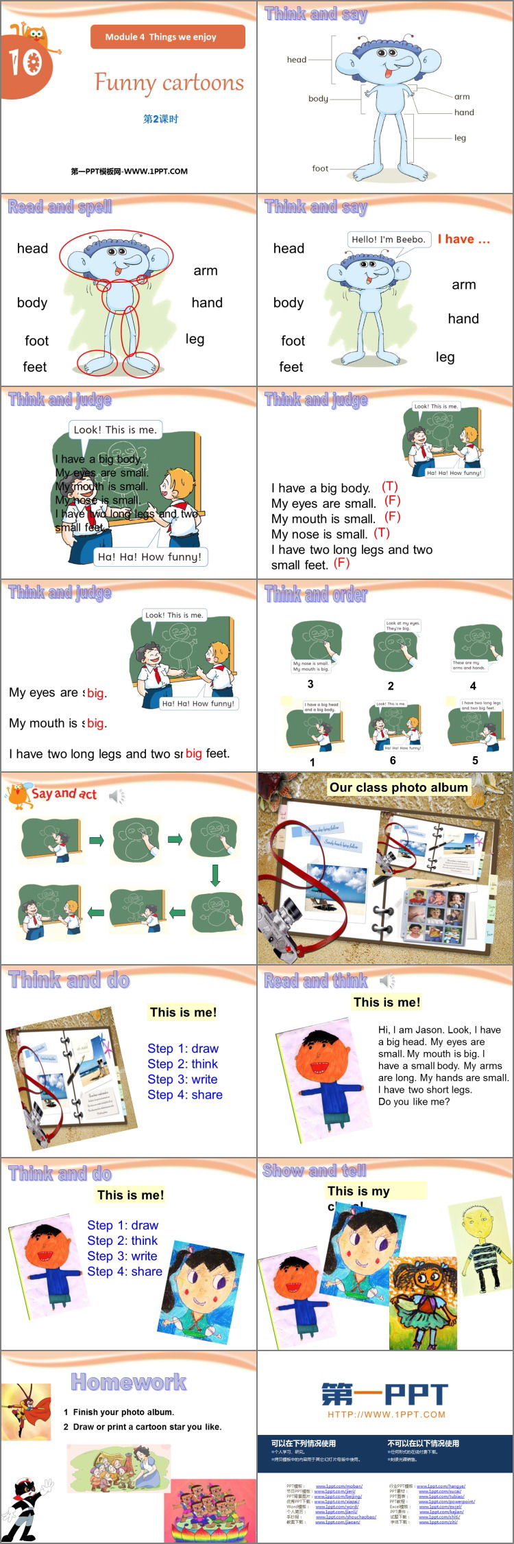 图片[2]-《Funny cartoons》PPT教学课件(第2课时)-第一PPT