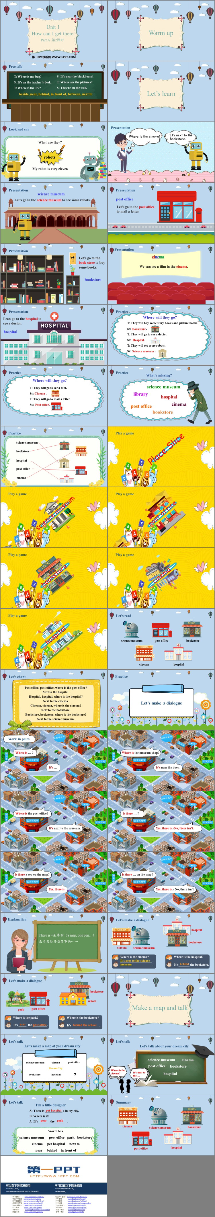 图片[2]-《How can I get there?》PartA PPT教学课件(第2课时)-第一PPT