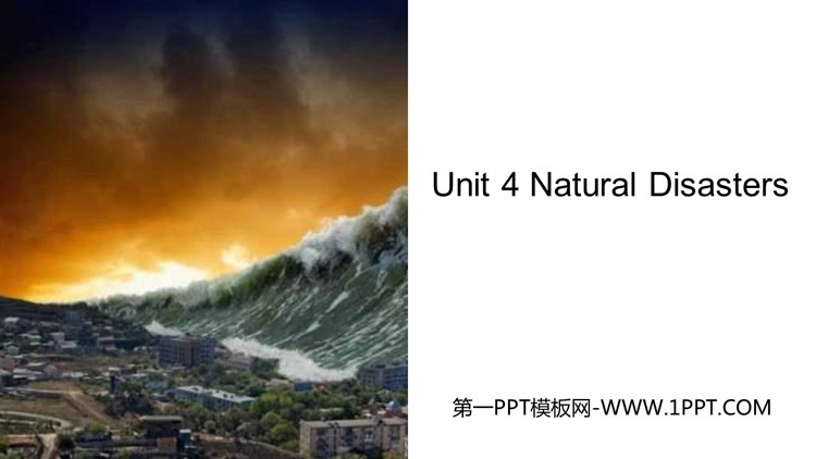 图片[1]-《Natural disasters》PPT教学课件-第一PPT