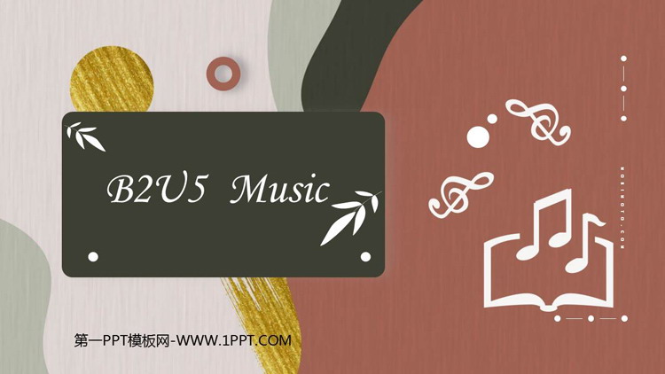 图片[1]-《Music》PPT免费课件-第一PPT