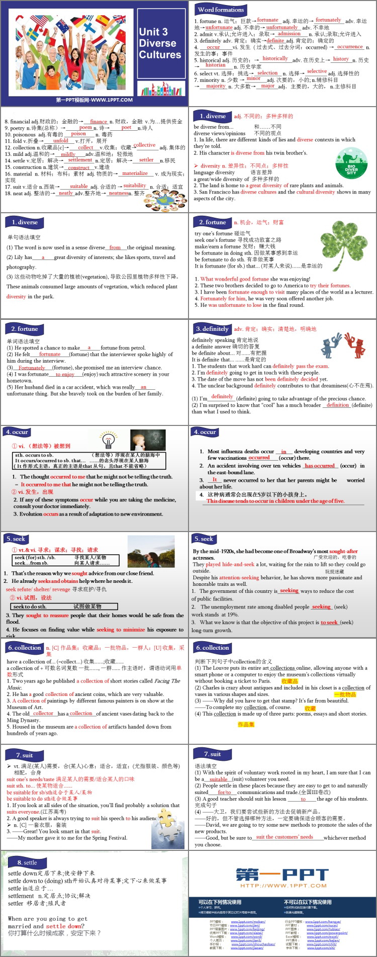 图片[2]-《Diverse Cultures》PPT免费课件-第一PPT