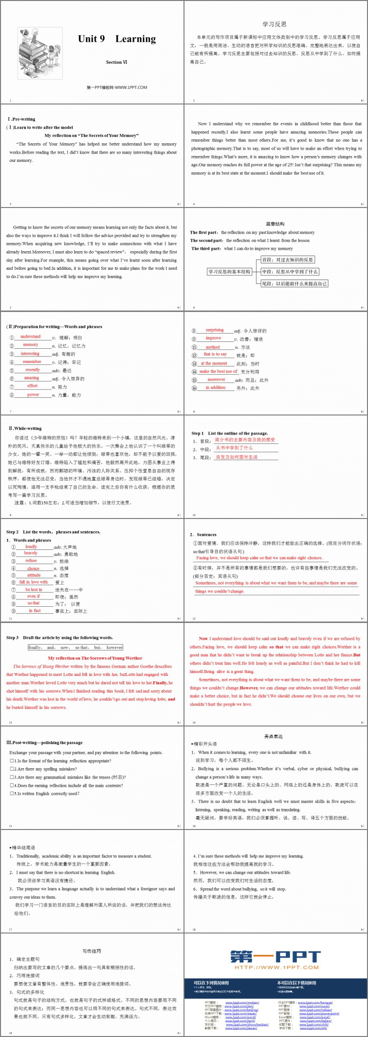 图片[2]-《Learning》SectionⅥ PPT课件-第一PPT