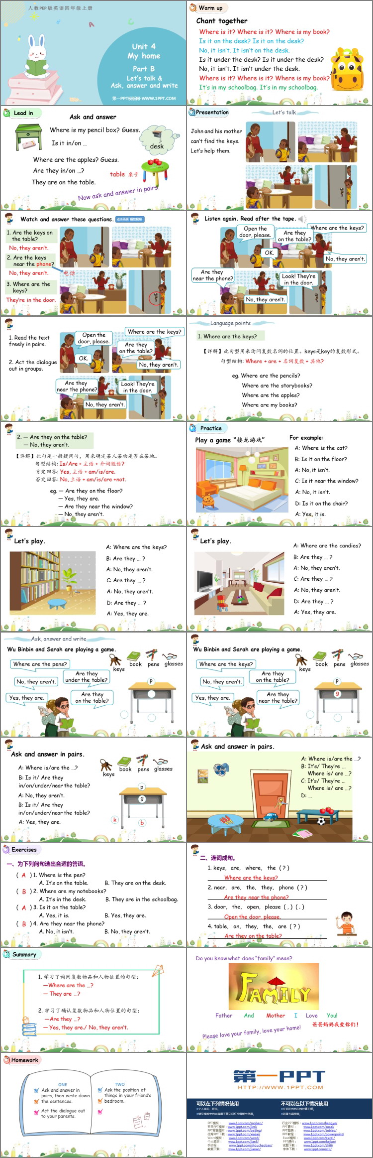 图片[2]-《My home》PartB PPT课件下载(第1课时)-第一PPT