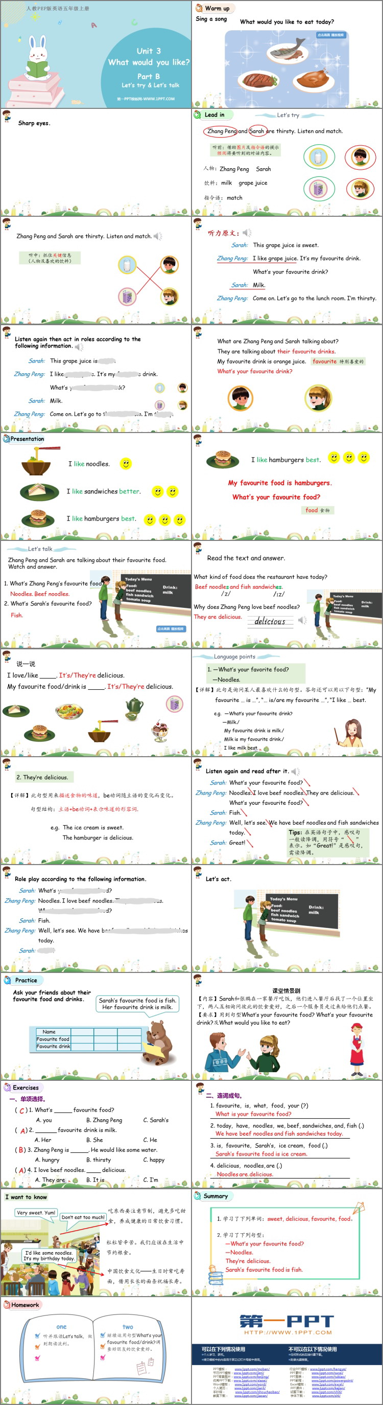 图片[2]-《What would you like?》PartB PPT课件下载(第1课时)-第一PPT