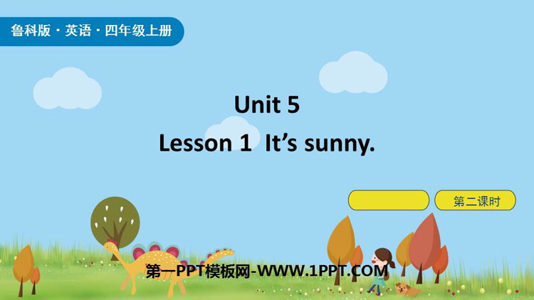 图片[1]-《It’s sunny》Weather PPT课件(第2课时)-第一PPT