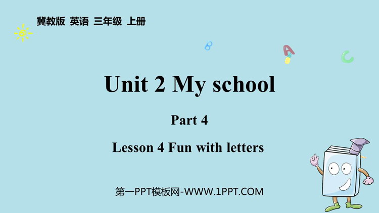 图片[1]-《Fun with letters》Lesson4 PPT课件-第一PPT