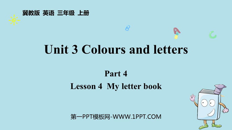 图片[1]-《My letter book》Lesson4 PPT课件-第一PPT