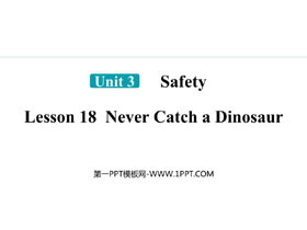 《Never Catch a Dinosaur》Safety PPT精品课件-第一PPT