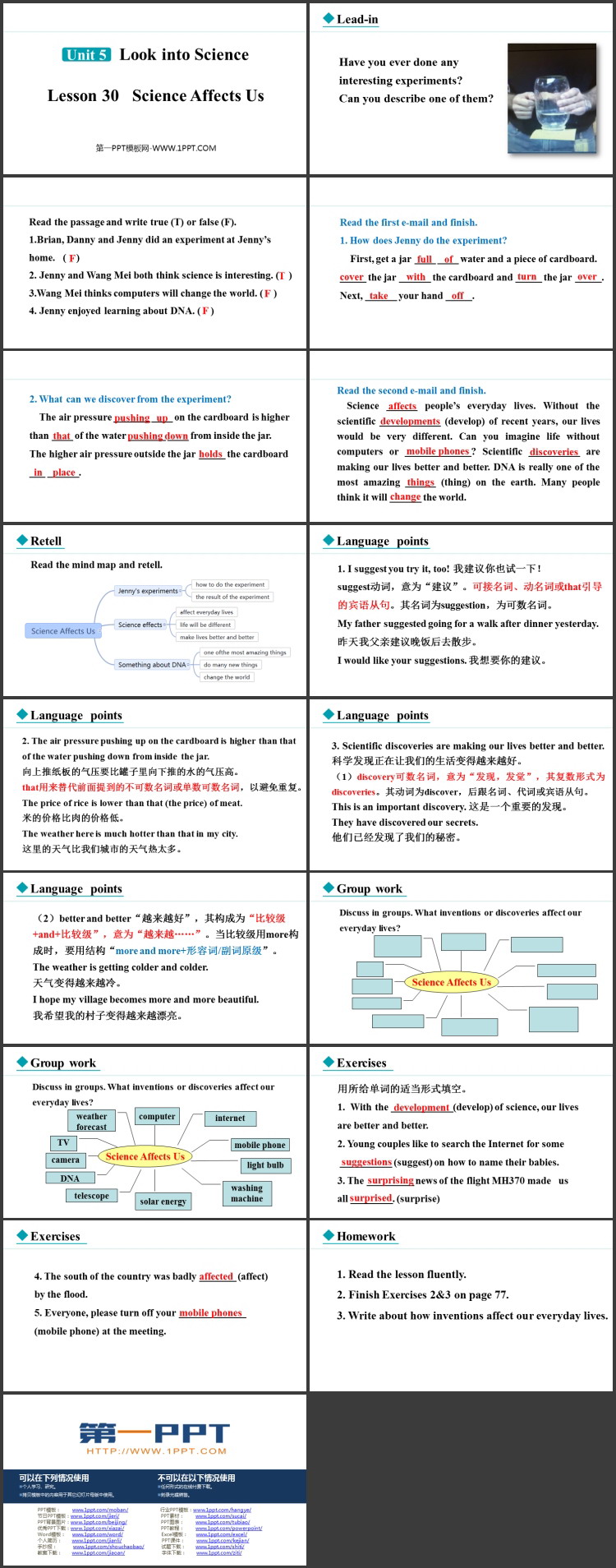 图片[2]-《Science Affects Us》Look into Science! PPT免费课件-第一PPT