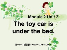 《The toy car is under the bed》PPT课件2-第一PPT