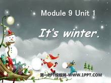 《It’s winter》PPT课件-第一PPT