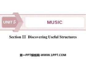 《Music》SectionⅢ PPT-第一PPT