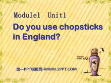 《Do you use chopsticks in England》PPT课件-第一PPT