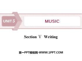 《Music》SectionⅤ PPT-第一PPT
