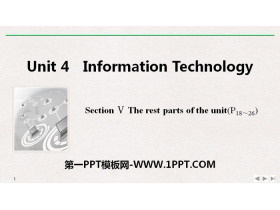 《Information Technology》SectionⅤ PPT-第一PPT