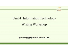《Information Technology》Writing Workshop PPT-第一PPT