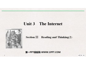 《The Internet》SectionⅢ PPT课件-第一PPT