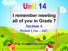 《I remember meeting all of you in Grade 7》PPT课件2-第一PPT