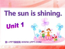 《The sun is shining》PPT课件8-第一PPT