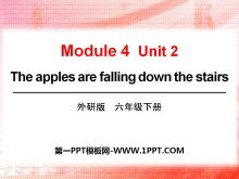 《The apples are falling down the stairs》PPT课件5-第一PPT