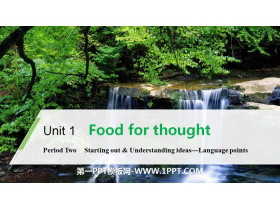 《Food for thought》Period Two PPT-第一PPT