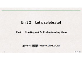 《Let’s celebrate!》PartⅠ PPT-第一PPT