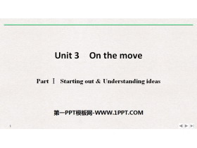《On the move》PartⅠ PPT-第一PPT